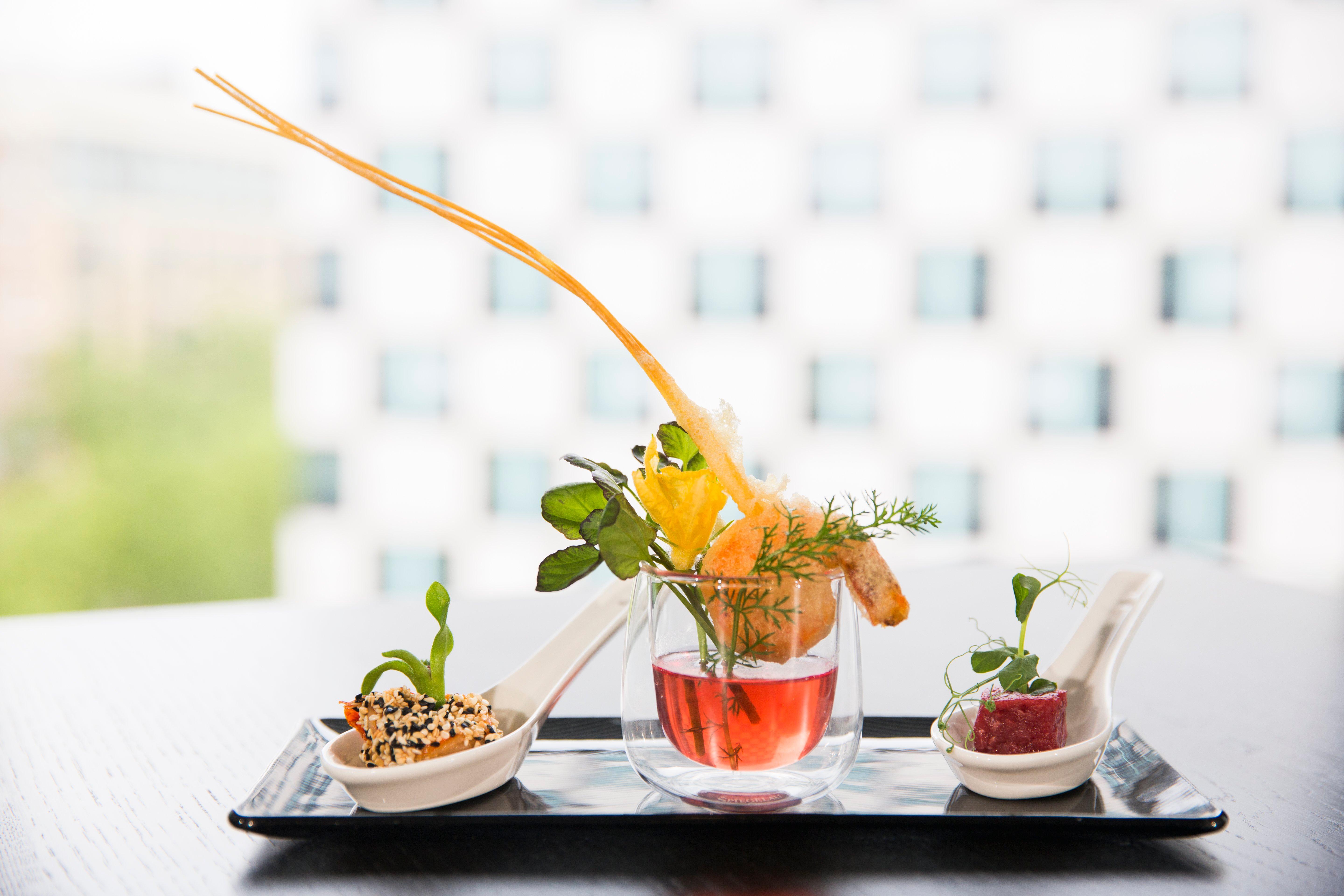 Hotel Intercontinental Berlin By Ihg Esterno foto A molecular gastronomy dish
